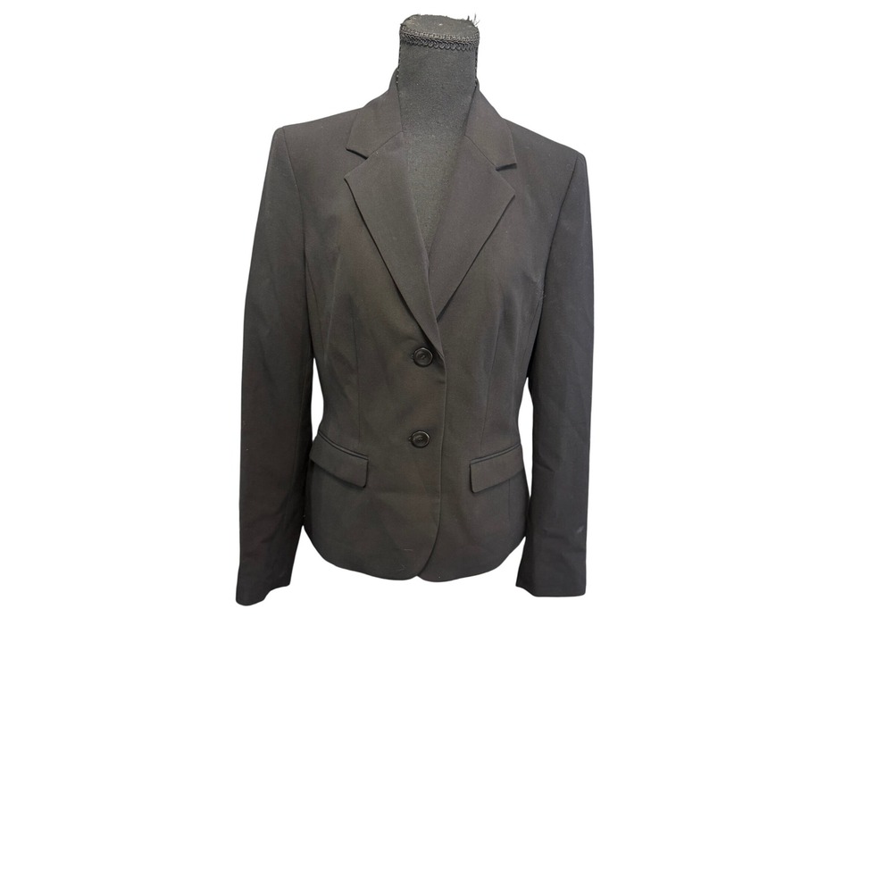 Nine West Blazer Women Size 6 Black New Two-Button Professional 87BM98X0096